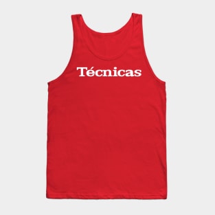 Technics (white logo) Tank Top